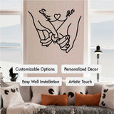 Custom Couple Love Hands