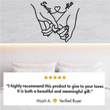Custom Couple Love Hands