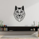 Alpha Wolf Metal Wall Art