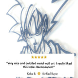 GOKU Metal Wall Art