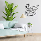 Black Swan Metal Wall Art