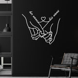 Custom Couple Love Hands
