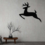 DEER Silhouette Metal Wall Decor