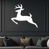 DEER Silhouette Metal Wall Decor