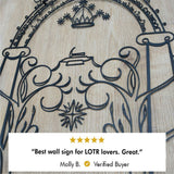 Moria Door Durin’s Gate Lord of the Rings Decor