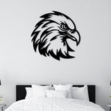 Eagle Head Metal Wall Decor