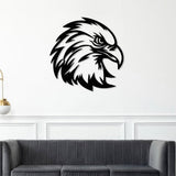 Eagle Head Metal Wall Decor