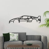 Ferrari F40 Car Silhouette