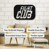 Fight Club Soap Metal Wall Art