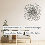 Metal Daisy Wall Art