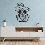 GOKU Metal Wall Art