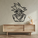 GOKU Metal Wall Art