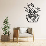 GOKU Metal Wall Art