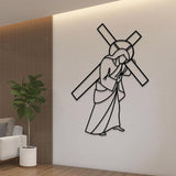 Jesus Cross Metal Art