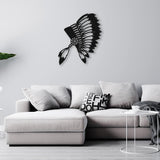 Lonely Indian Metal Wall Art