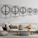 Mystic Sword and Tree Wall Sculpture – LOTR Narsil
