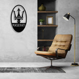 Maserati Metal Logo