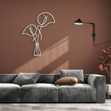 Metal Leafs Decor