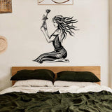 Metal Women Wall Decor