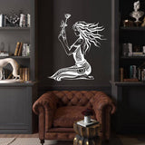 Metal Women Wall Decor