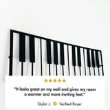 Piano is Life, Music Metal Line Art