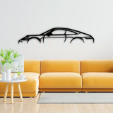 Porsche 911 Car Silhouette