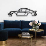 Porsche 933 Car Silhouette
