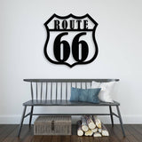 ROUTE 66 Metal Wall Art