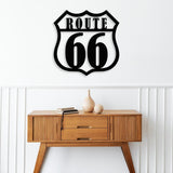 ROUTE 66 Metal Wall Art