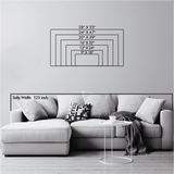 Metal America Silhouette Decor