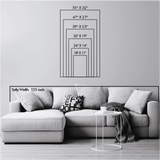 Pine Trees Metal Wall Art