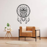 Wise Owl Line Art