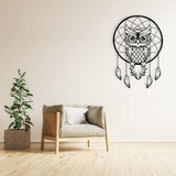 Wise Owl Line Art