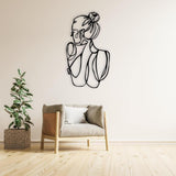 Woman Metal Wall Art
