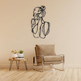Woman Metal Wall Art